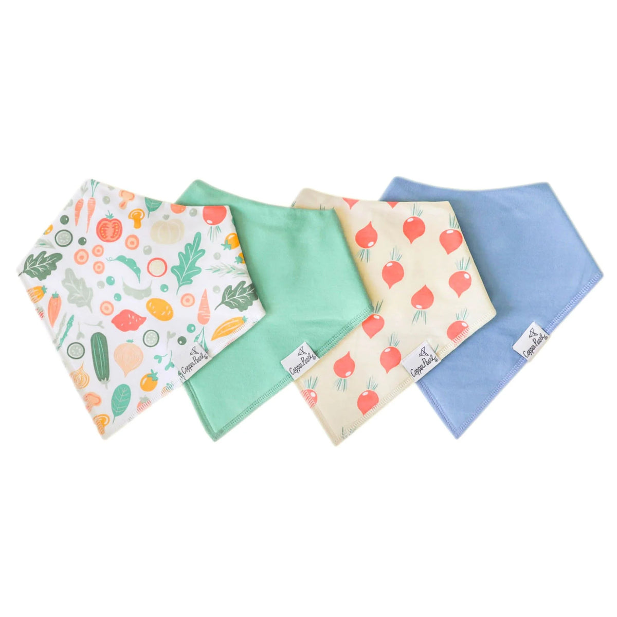 Copper Pearl Baby Bandana Bibs