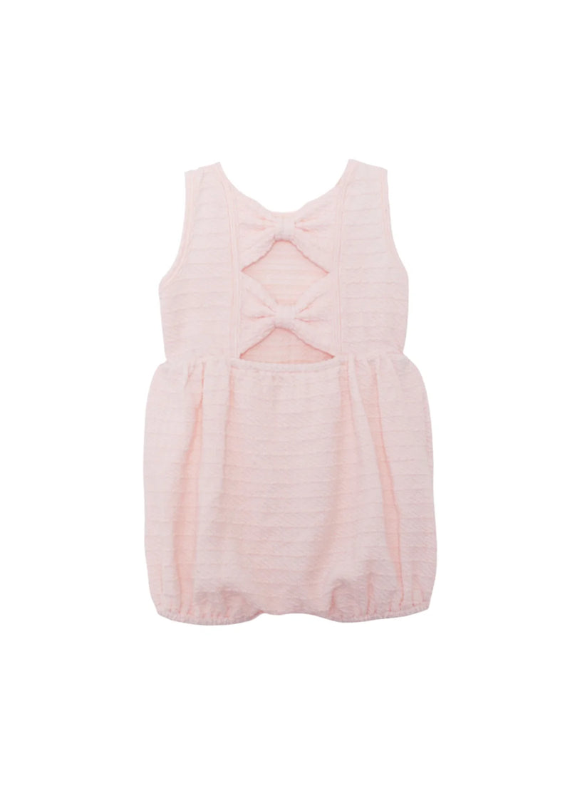 Mabel + Honey Pink Cloud Sleeveless Romper
