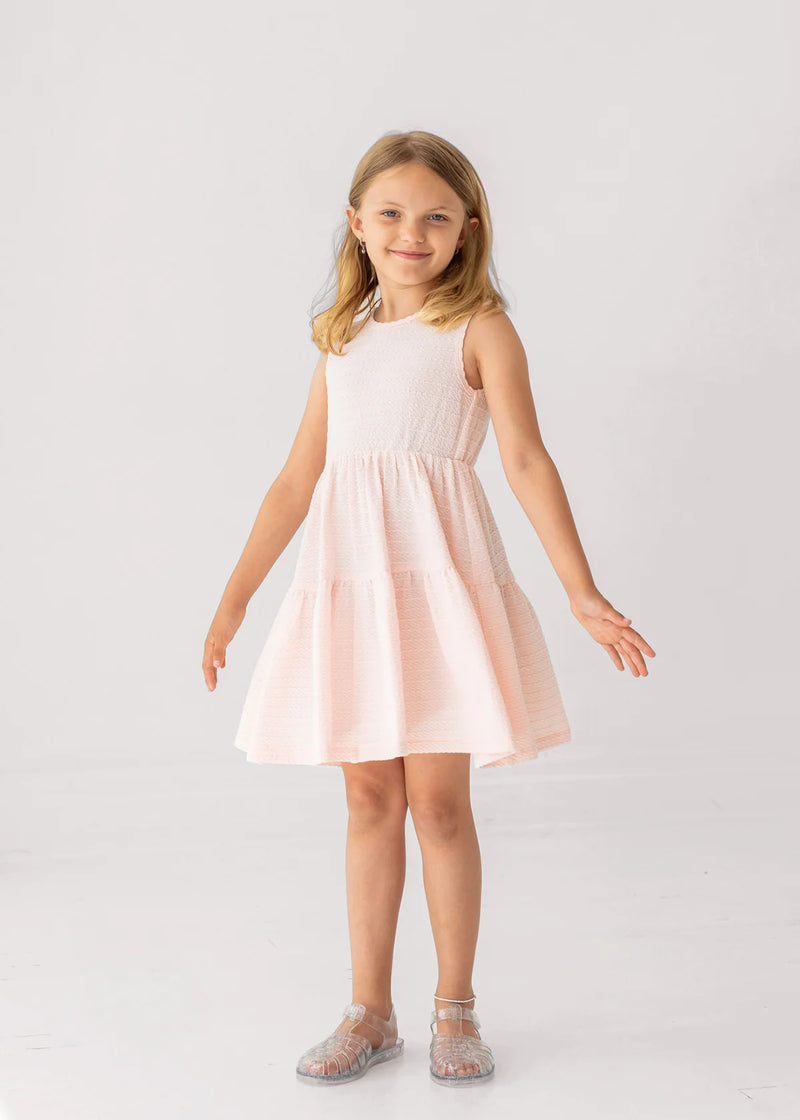 mabel + honey Pink Cloud Sleeveless Dress