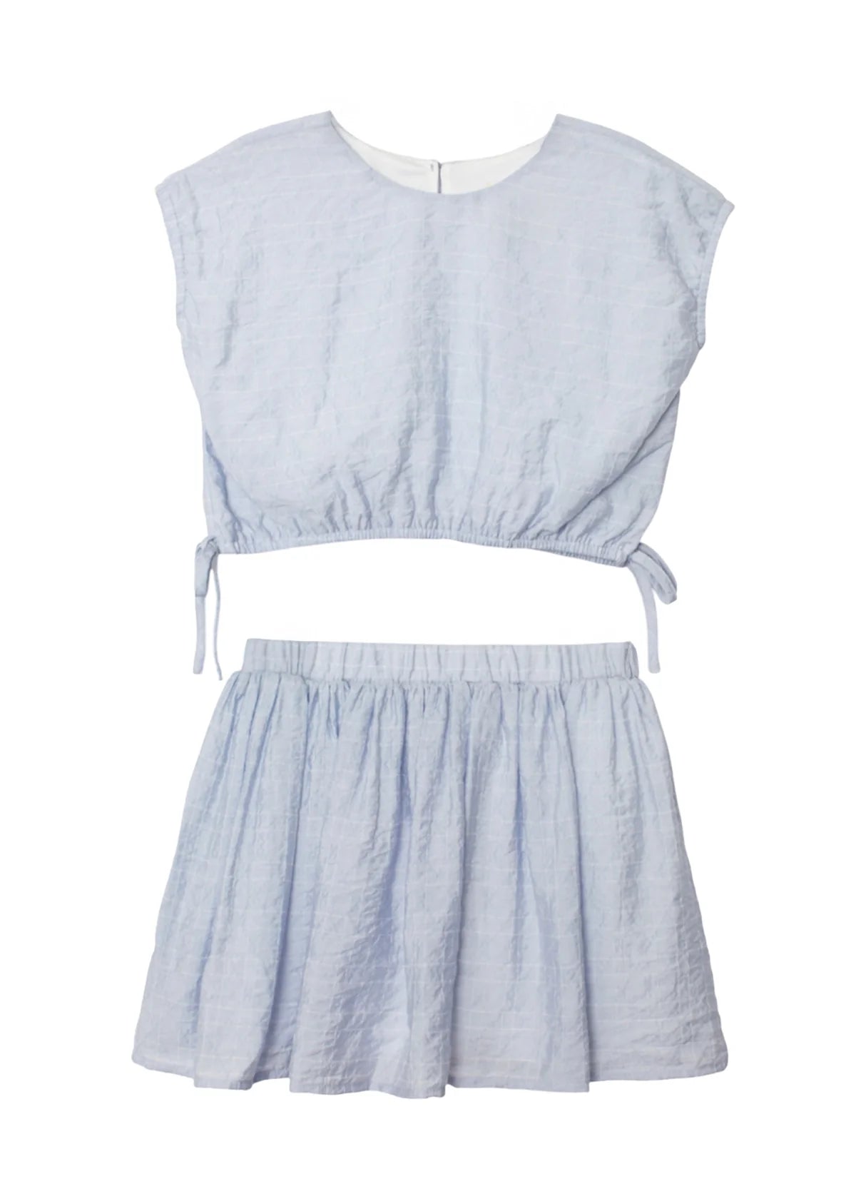 mabel + honey Girlypop Two Piece Set Blue
