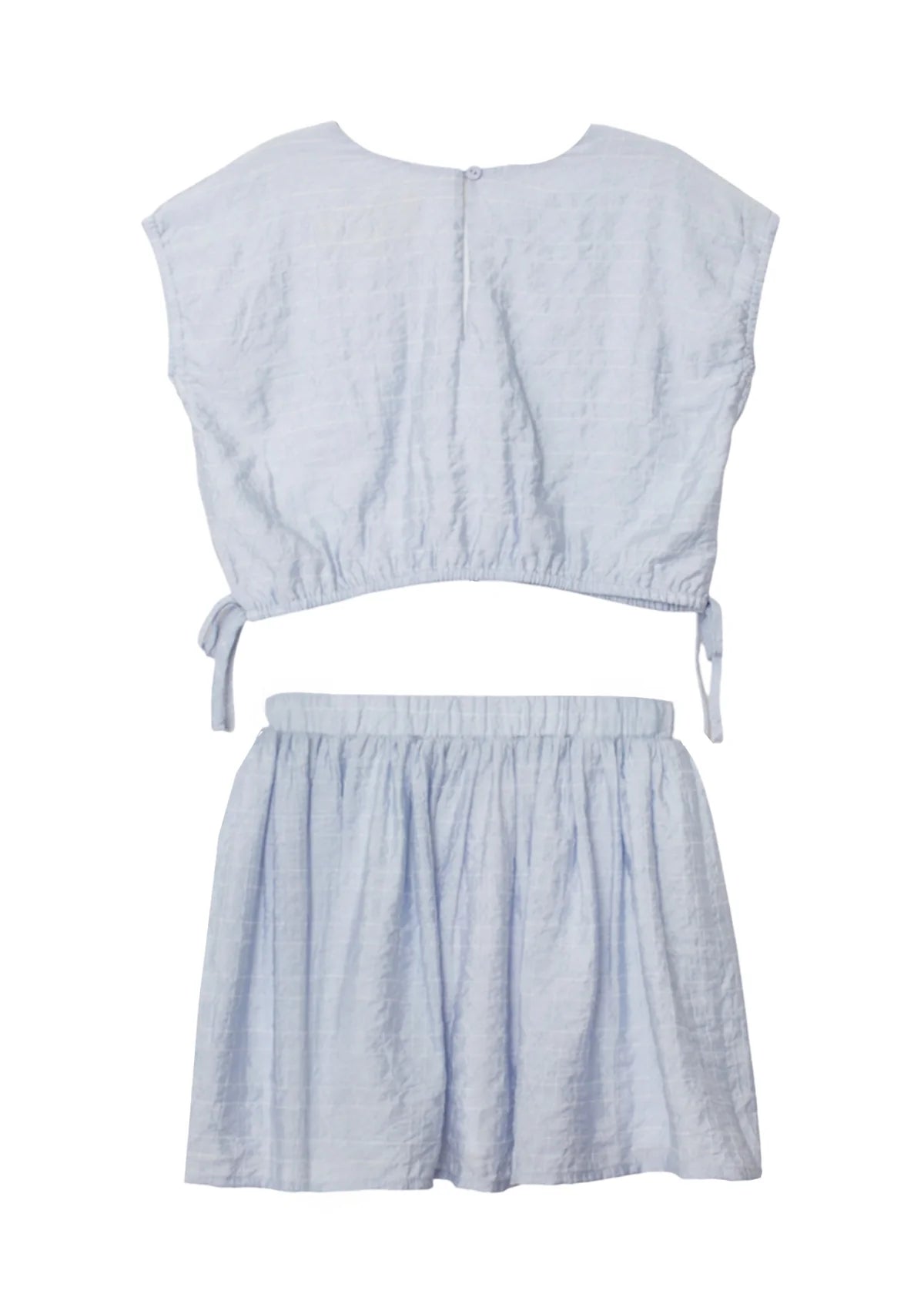 mabel + honey Girlypop Two Piece Set Blue