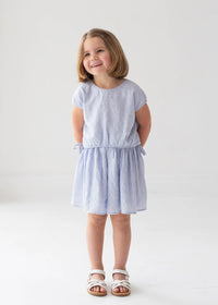 mabel + honey Girlypop Two Piece Set Blue