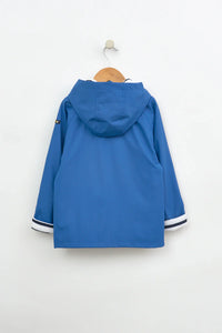 Batela Raincoat with Cotton Lining - Blue