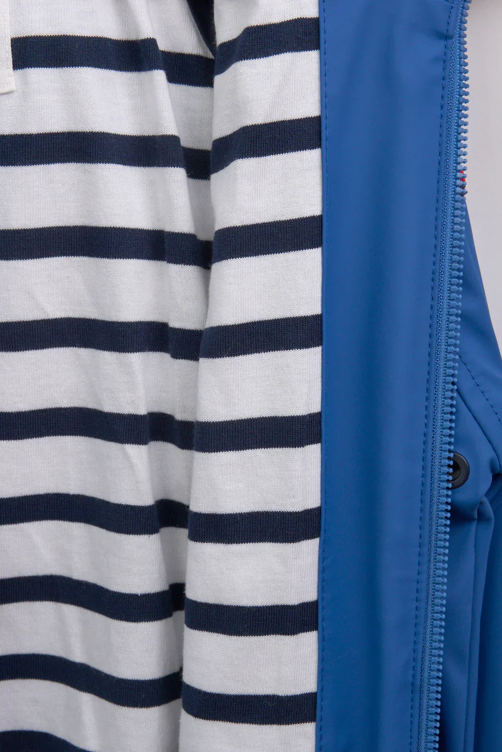 Batela Raincoat with Cotton Lining - Blue