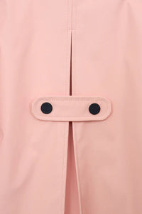 Batela Girls Raincoat with Anchor Buttons- Peach