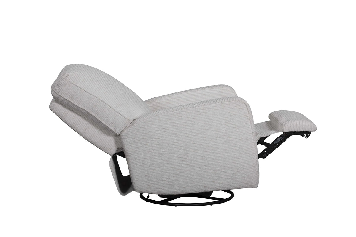 Parker House Charlotte Power Swivel Glider Recliner w/ Power Headrest & Lumbar Support