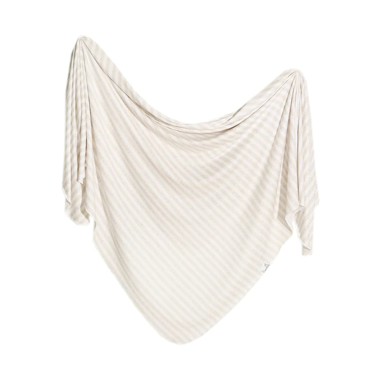 Copper Pearl Swaddle Blanket- Coastal