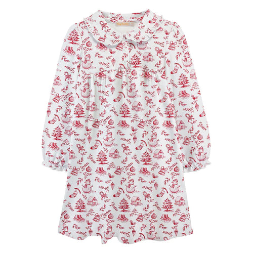 Baby Club Chic Christmas Toile Dress – Baby Go Round, Inc