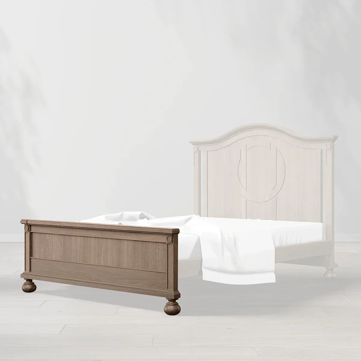 Romina Dakota Low-Profile Footboard