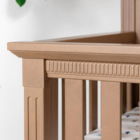 Silva Furniture Edison Crib | 5-in-1 Convertible | Solid Wood