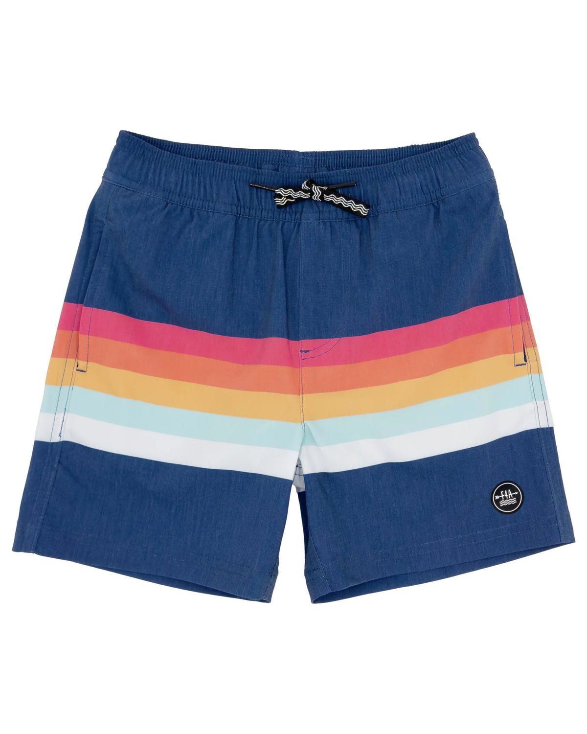 Feather 4 Arrow Vintage Stripe Volley Swim Trunk