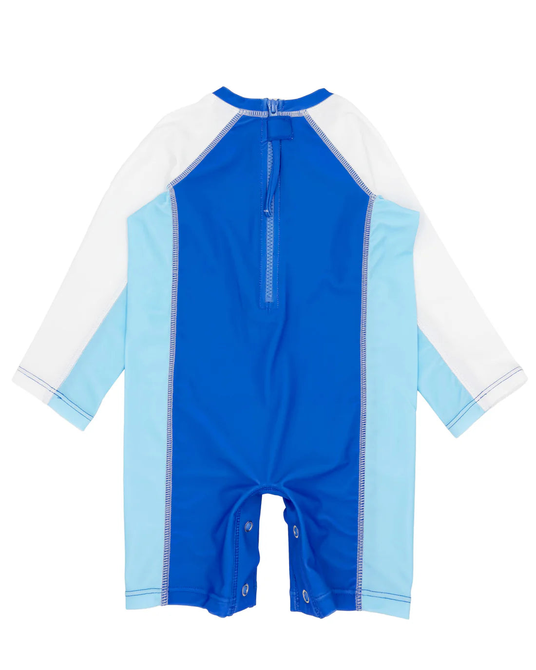 Feather 4 Arrow Shorebreak Long Sleeve Baby Surf Suit Marina Blue