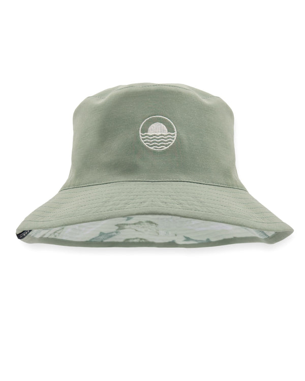Feather 4 Arrow- Reversible Bucket Hat- Fresh Catch- Lily Pad