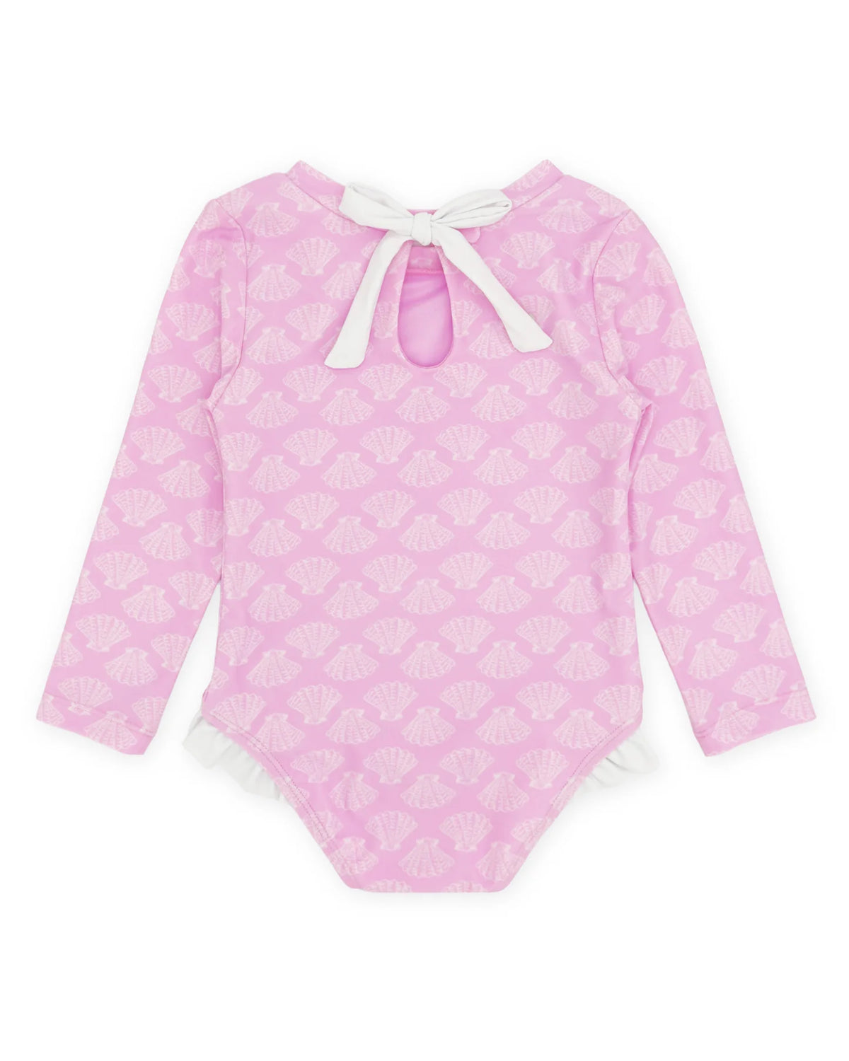 Feathers 4 Arrow Coastal Cutie One-Piece Rashguard  Swimsuit- Shell Yeah