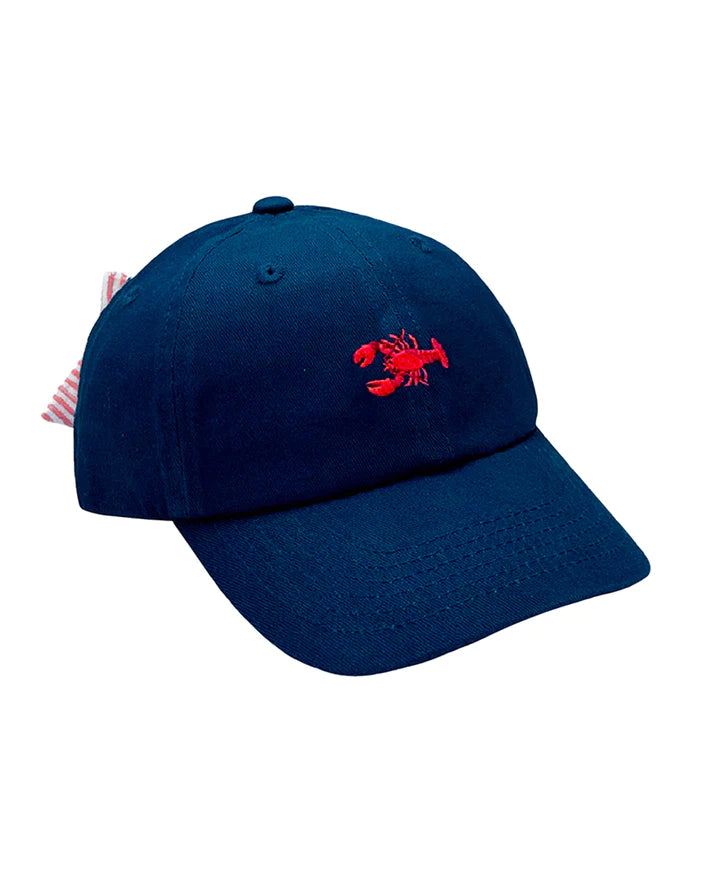 Bits & Bows Lobster Bow Baseball Hat