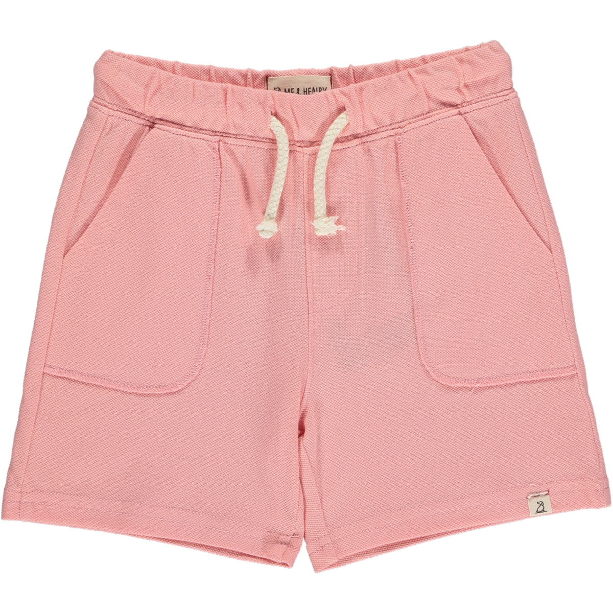 Me & Henry Timothy Pink Pique Shorts