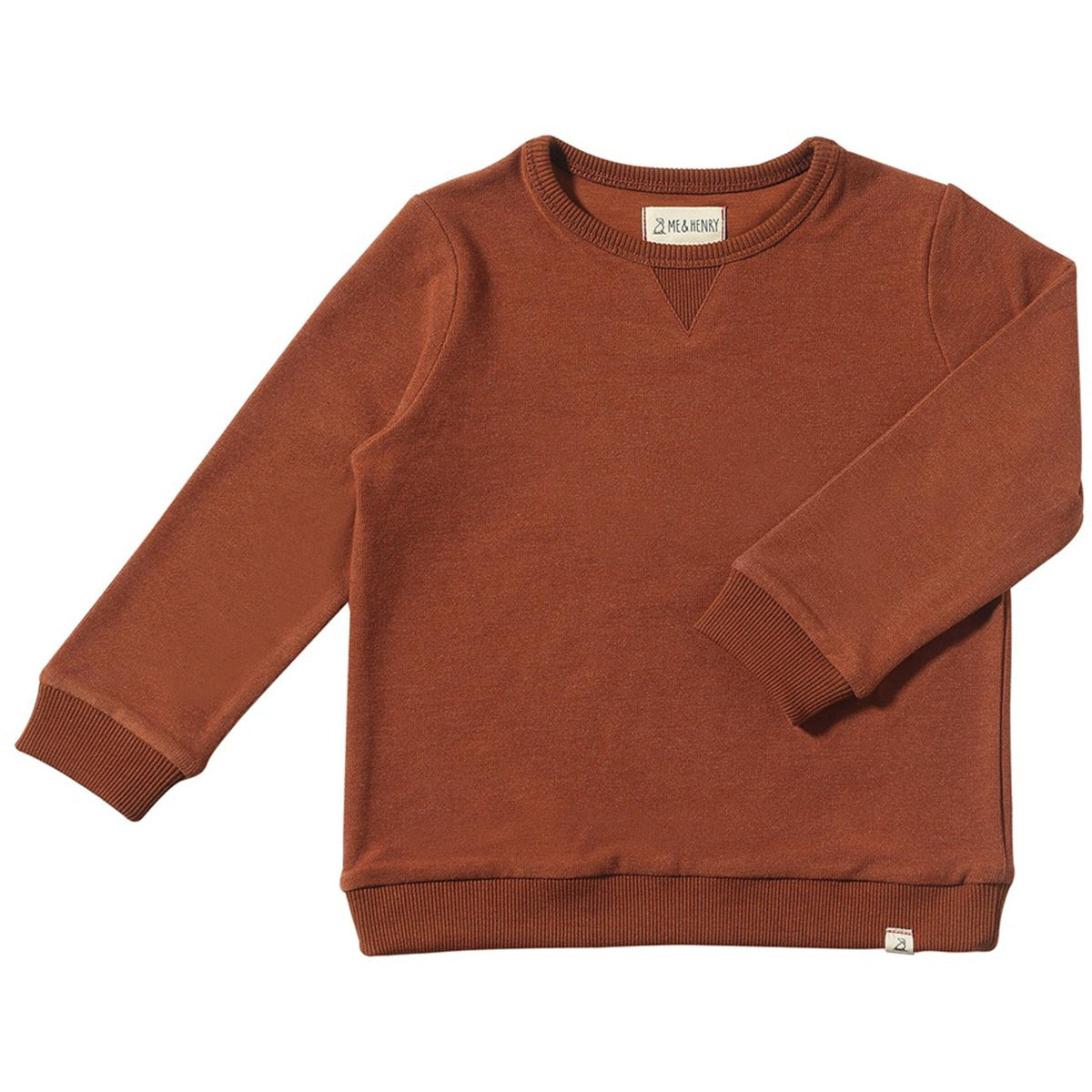 Me & Henry Tarquin Sweatshirt | Rust Cosy