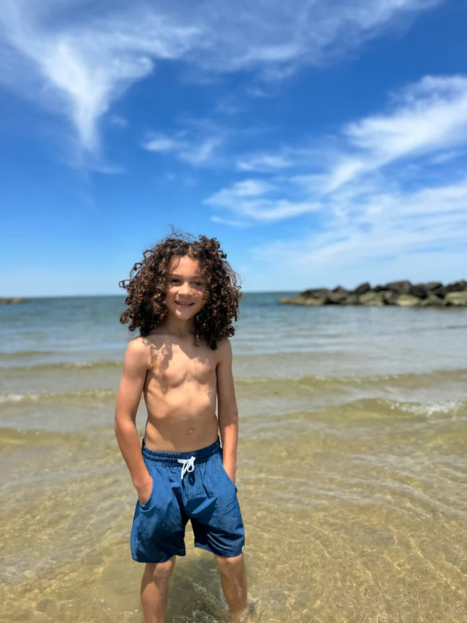 Me & Henry Splash Navy Swimsuit