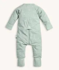 ergoPouch Long Sleeve 1.0 Tog Romper- Sage