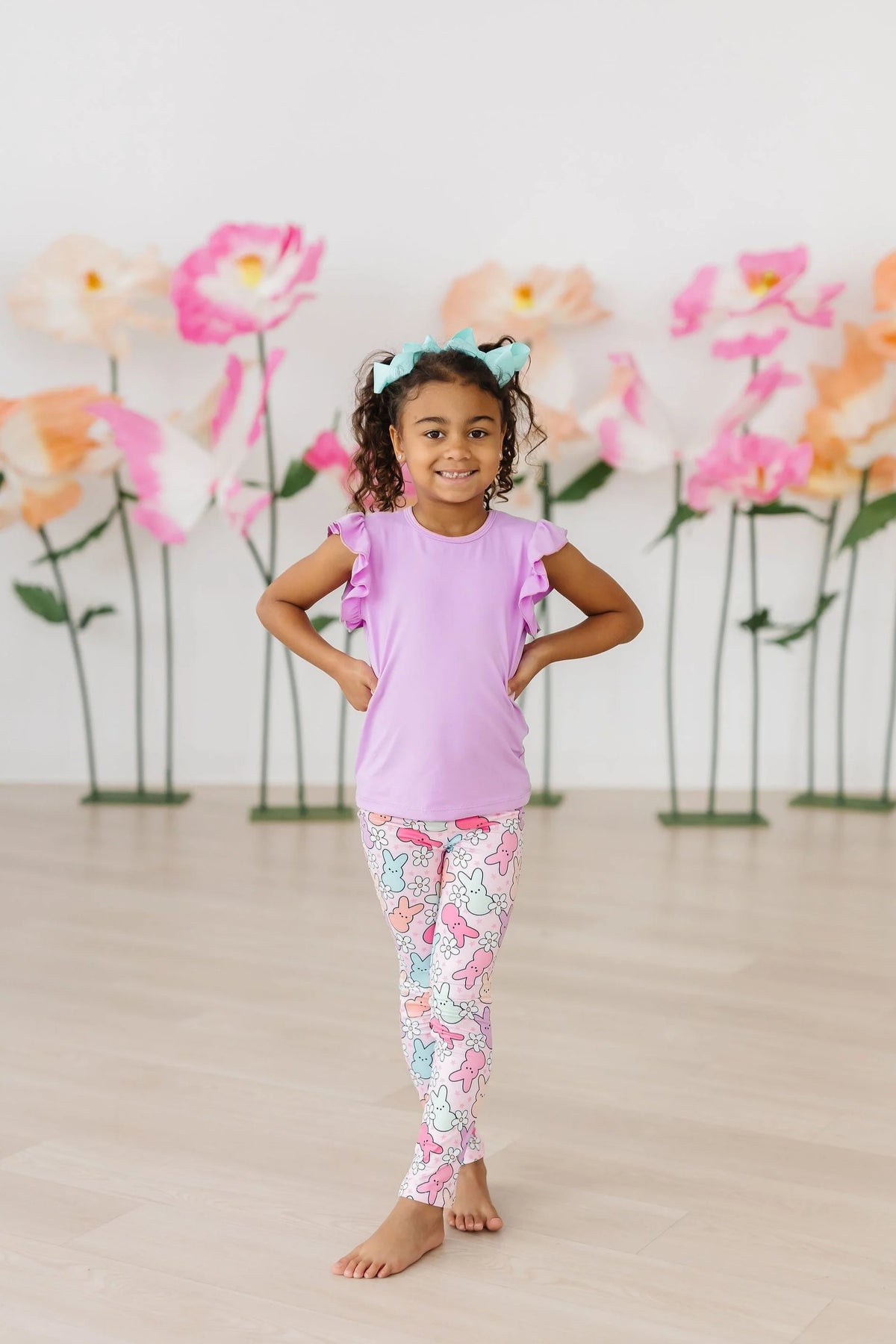 Mila & Rose Hanging with My Peeps Leggings