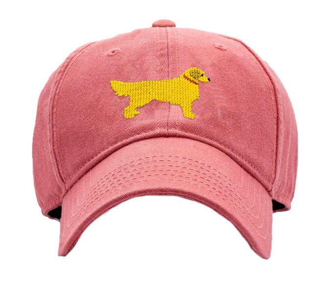 Harding Lane Kids Golden Retriever Baseball Hat - New England Red