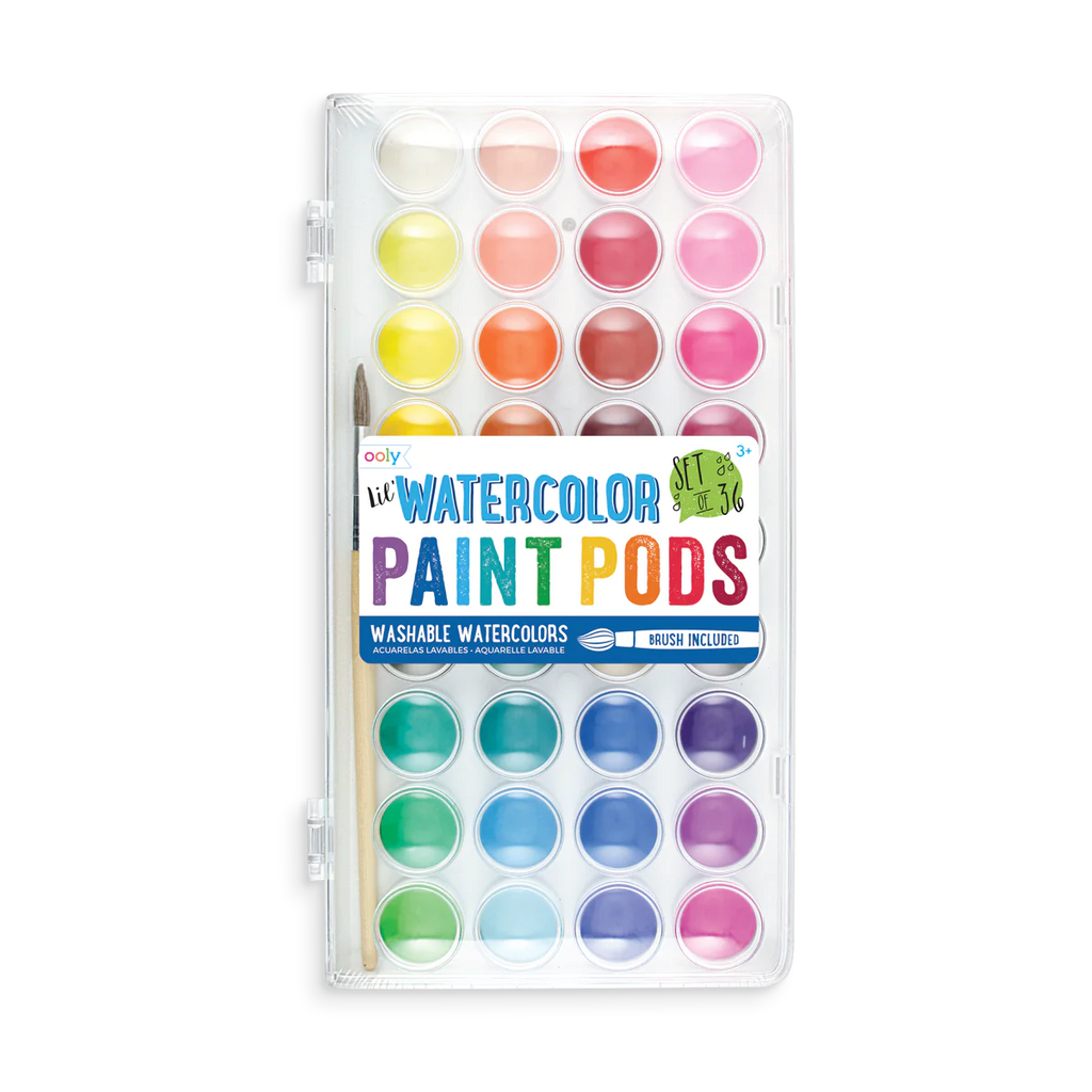 Ooly lil’ watercolor paint pods