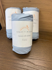 Sugar and Maple Luxury Crib Sheet