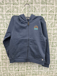 Batela All I Need Is The Sun and Sea Blue Hooded Sweat Shirt