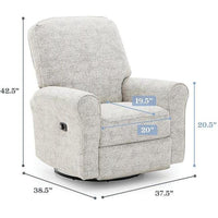 Storytime Josey Swivel Glider Recliner