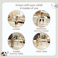 Tiny Love Black & White Décor 4-in-1 Jump & Play Activity Center