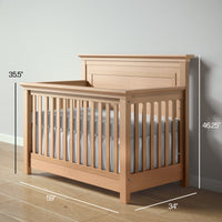 Romina Karisma Convertible Crib / Solid Back