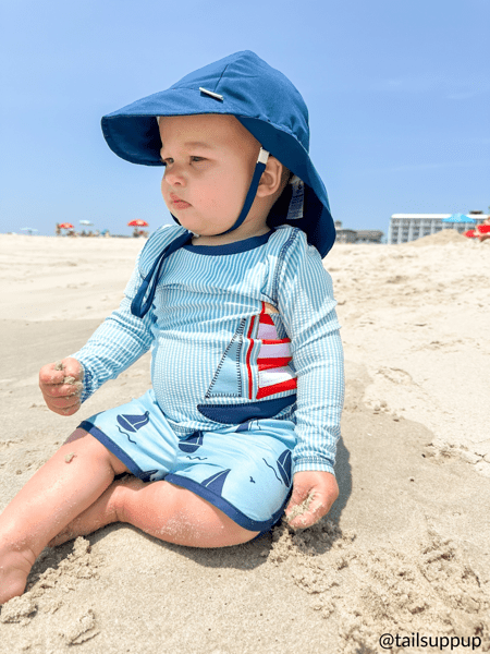 Mud Pie Baby Boy's Children's Sailboat Rashguard Set