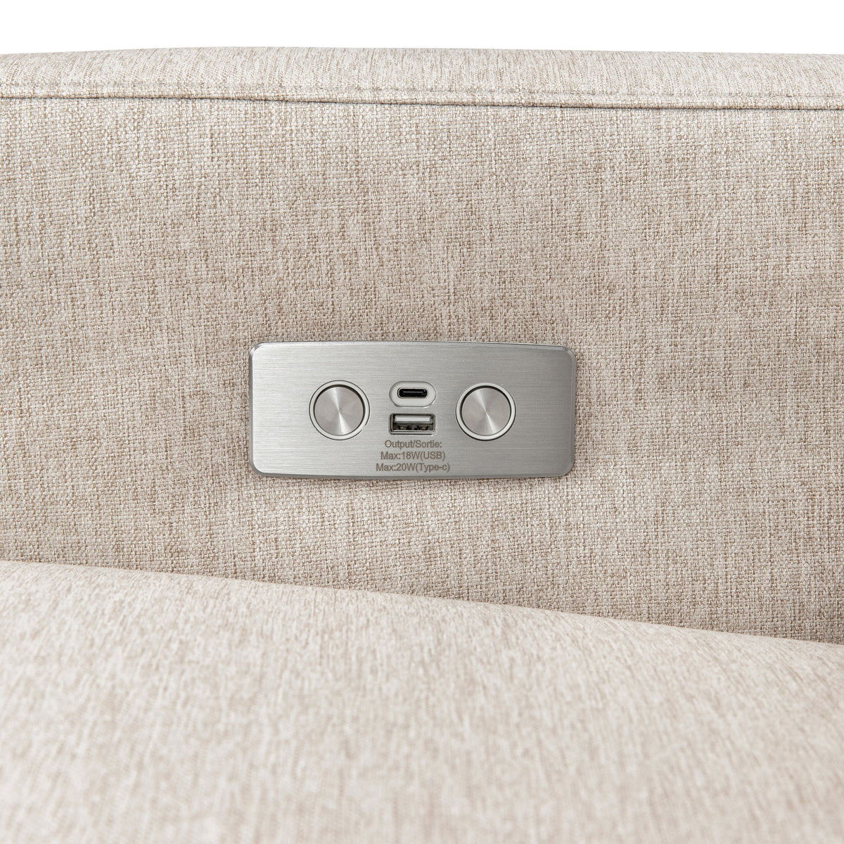 Babyletto Sigi Electronic Recliner and Glider with USB Port