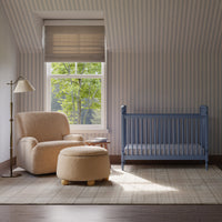 Namesake Liberty 3-in-1 Convertible Spindle Crib with Toddler Bed Conversion Kit