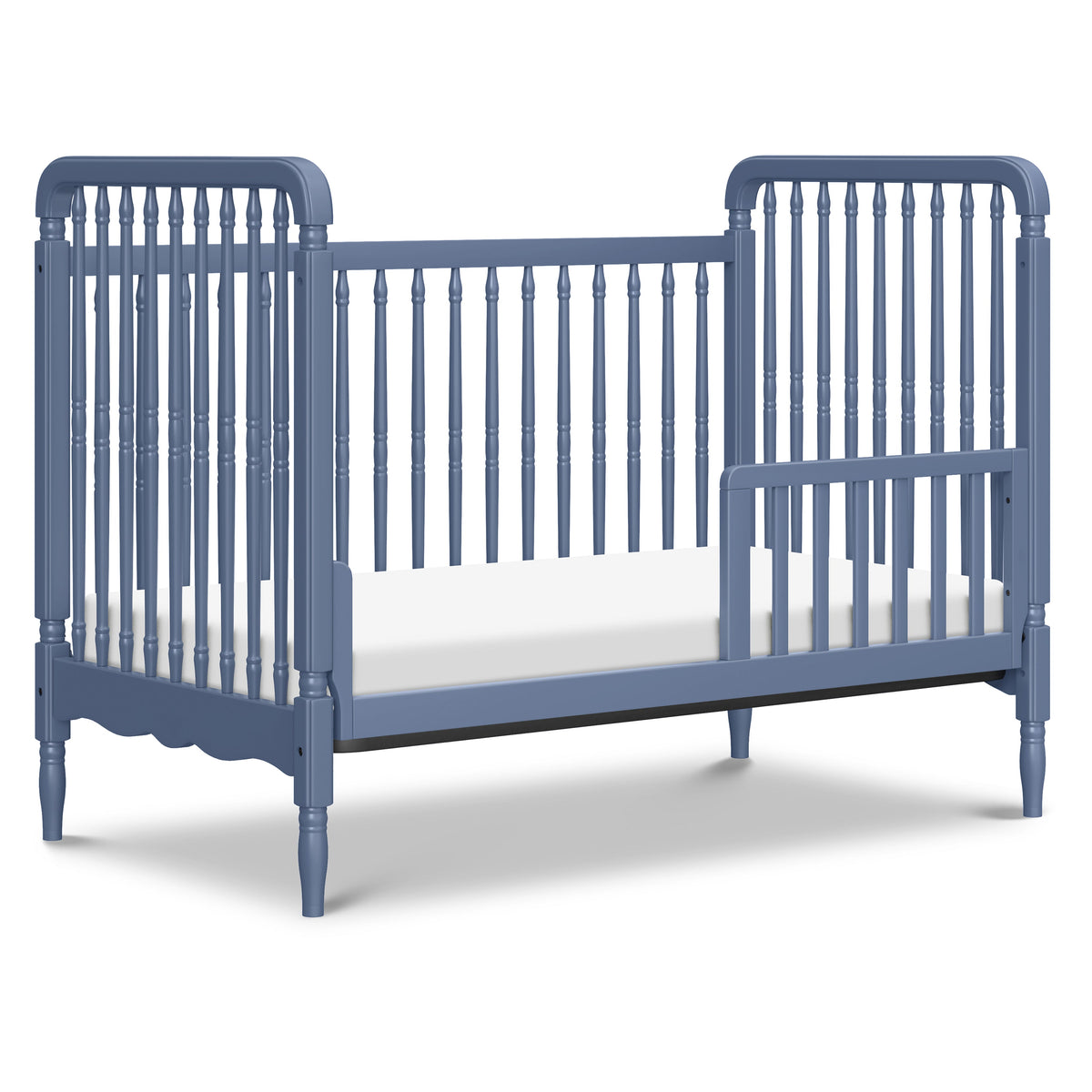 Namesake Liberty 3-in-1 Convertible Spindle Crib with Toddler Bed Conversion Kit