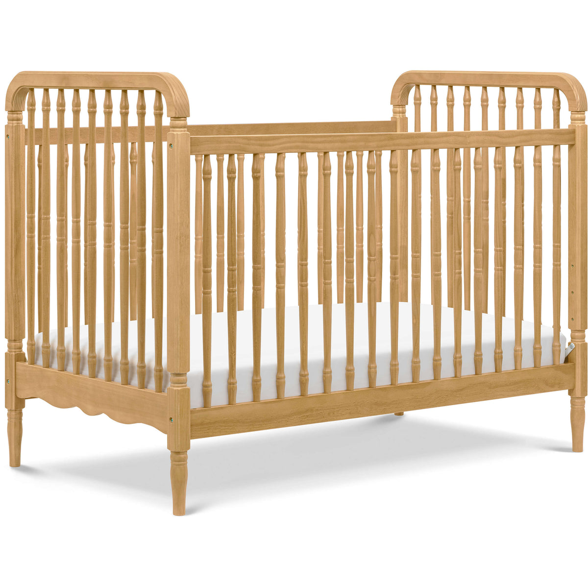 Namesake Liberty 3-in-1 Convertible Spindle Crib With Toddler Bed Conversion Kit