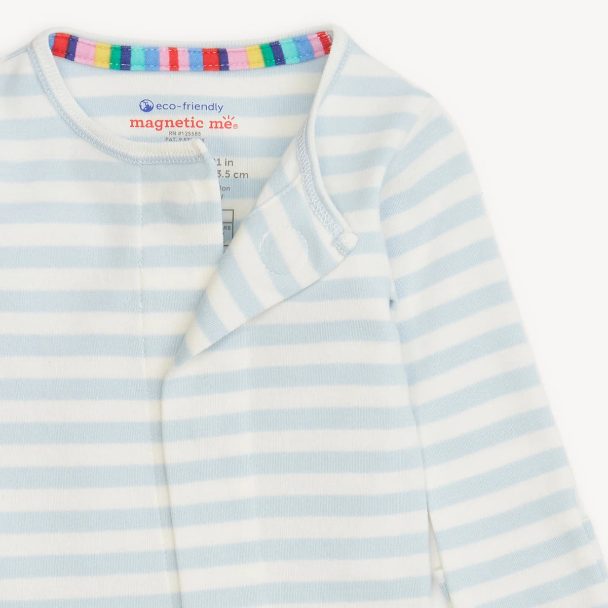 Magnetic Me Magnetic Footie- Blue Stripe