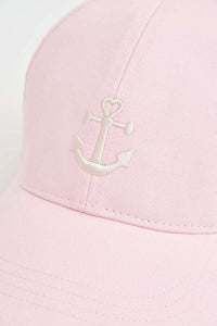 Batela Girls Anchor Cap- Pink