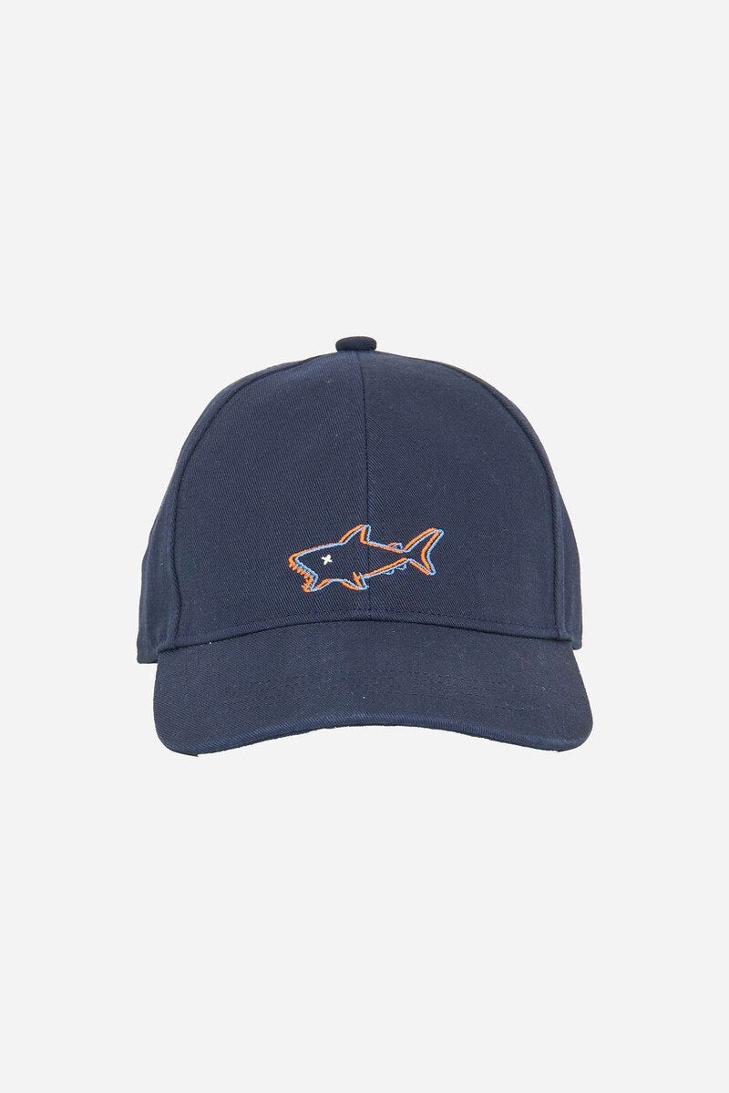 Batela Boys Shark Cap- Navy Blue