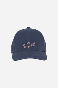 Batela Boys Shark Cap- Navy Blue