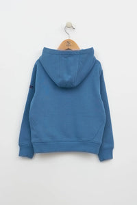 Batela Zip Up Hoodie with Surf Detail