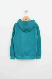 Batela Surfboard Hoodie- Teal