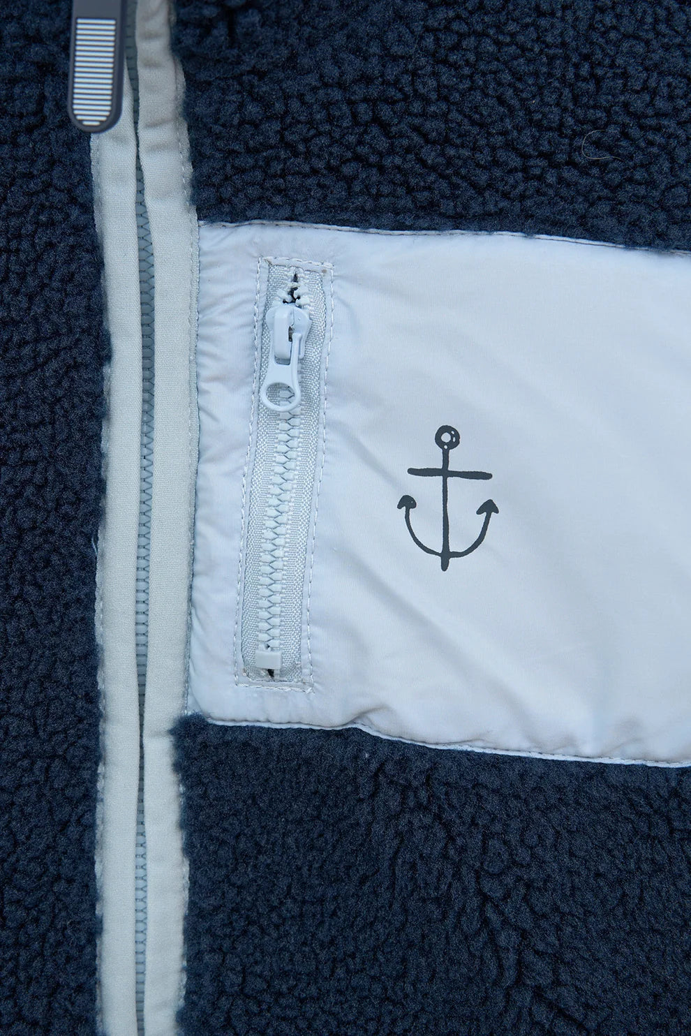 Batela Sherpa Jacket with Front Pocket