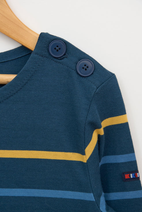 Batela Boys Long Sleeve Nautical Stripe T-Shirt