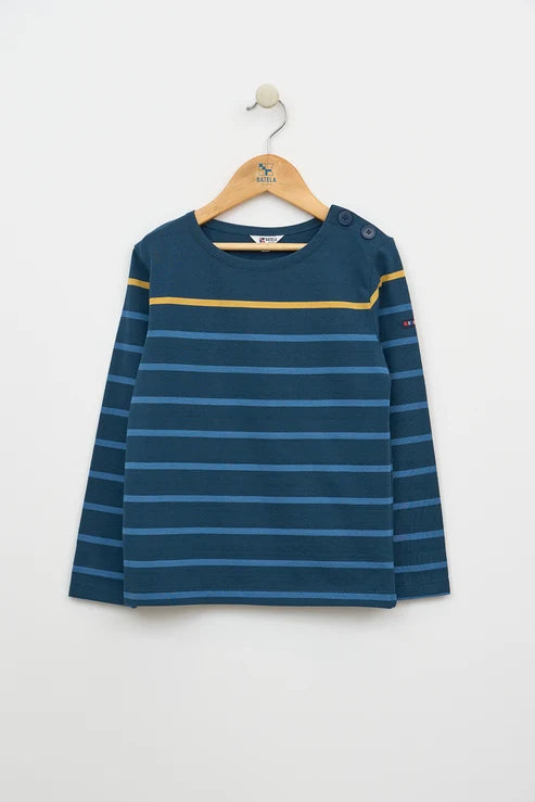 Batela Boys Long Sleeve Nautical Stripe T-Shirt