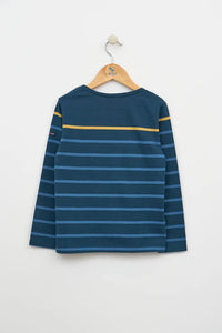 Batela Boys Long Sleeve Nautical Stripe T-Shirt
