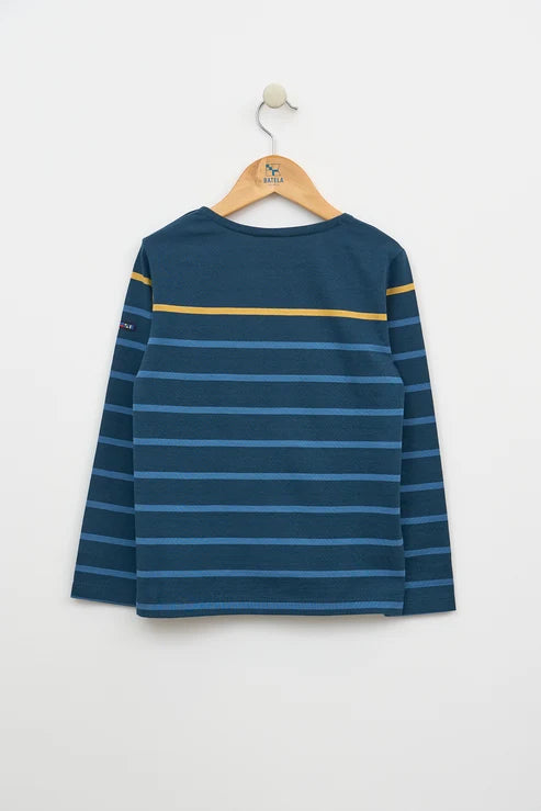 Batela Boys Long Sleeve Nautical Stripe T-Shirt