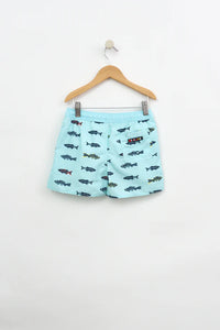 Batela Boys Printed Swimsuit- Fish