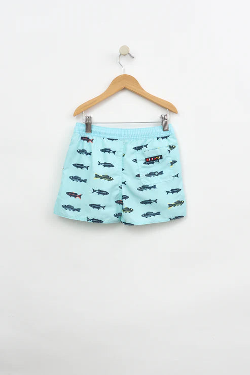 Batela Boys Printed Swimsuit- Fish