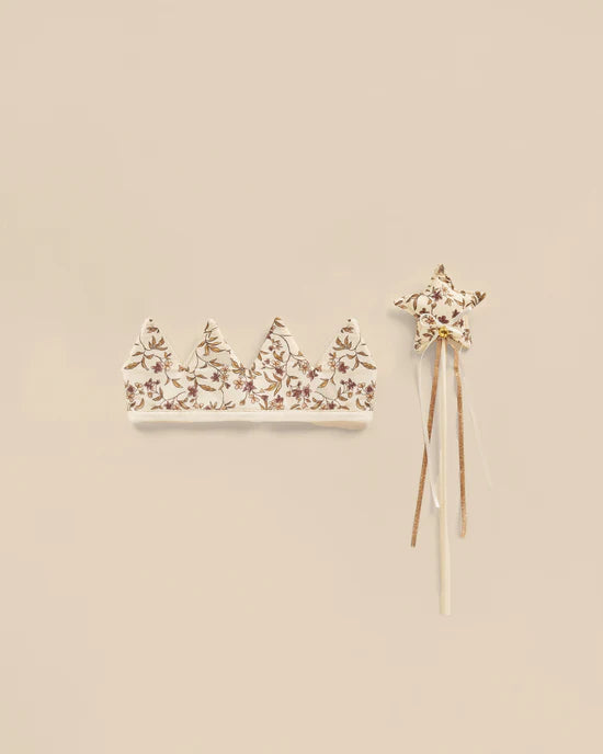 Noralee Crown & Wand- Fig Floral